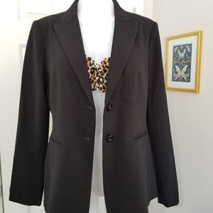 Premise 2 Button Closure Black Blazer 8 NWT